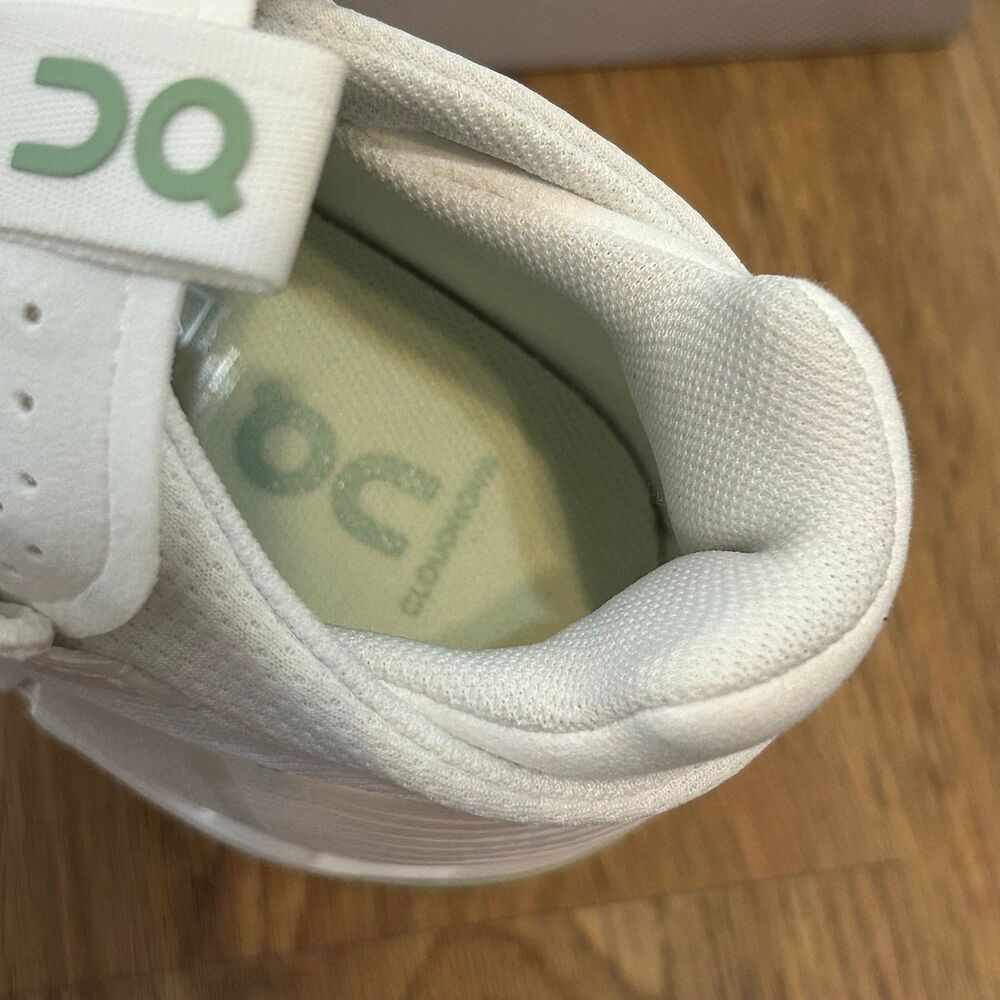 On CLOUDNOVA white sage lace up shoes sneakers women’s 7 new in box - Picture 6 of 8